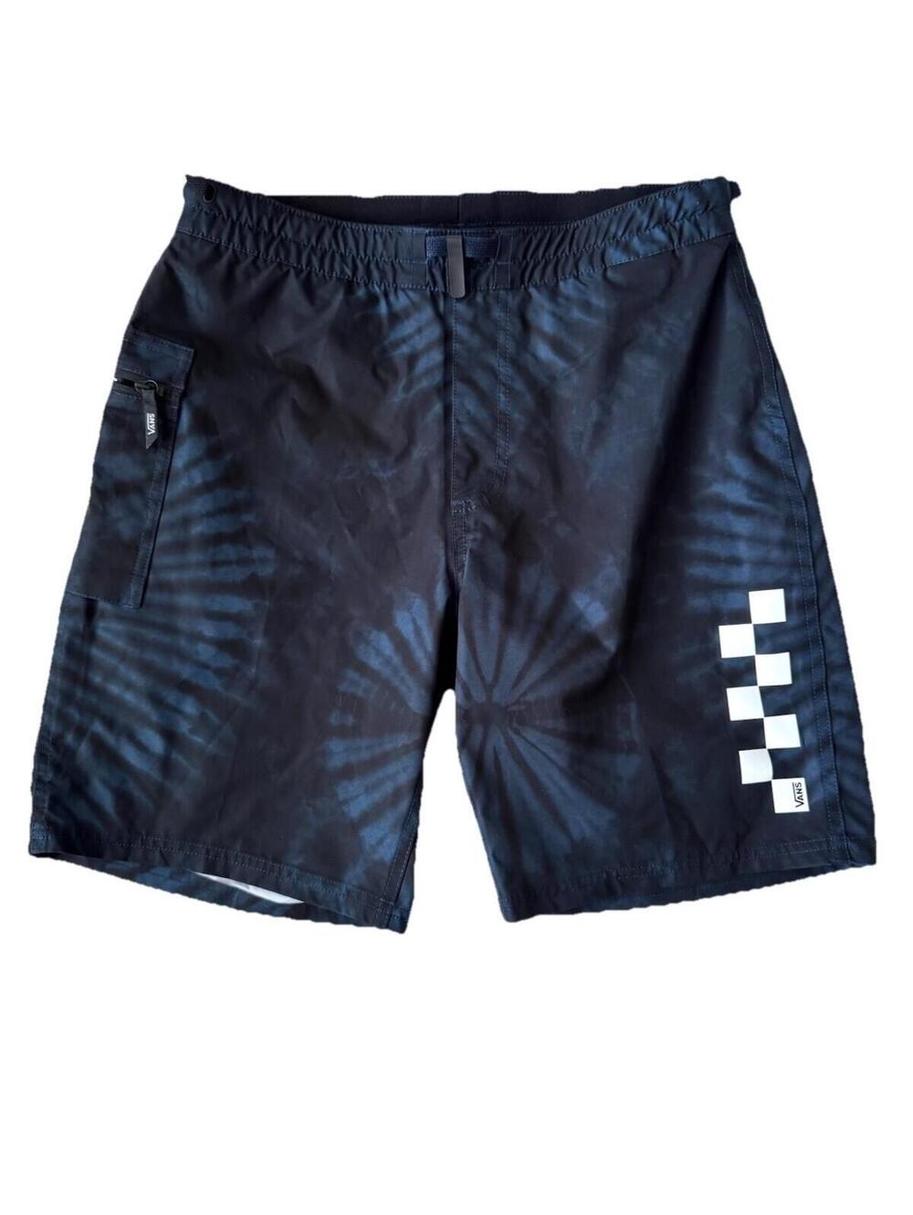 Vans Surf Trunk 3 Boardshort Dress Blues Tie Dye Swim Surf Shorts Men 30